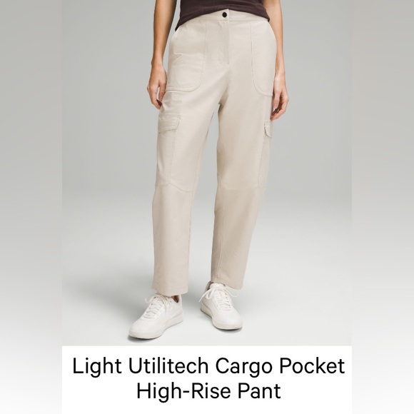 Lululemon Light Utilitech Pocket High-Rise Cargo Pant - Picture 1 of 4